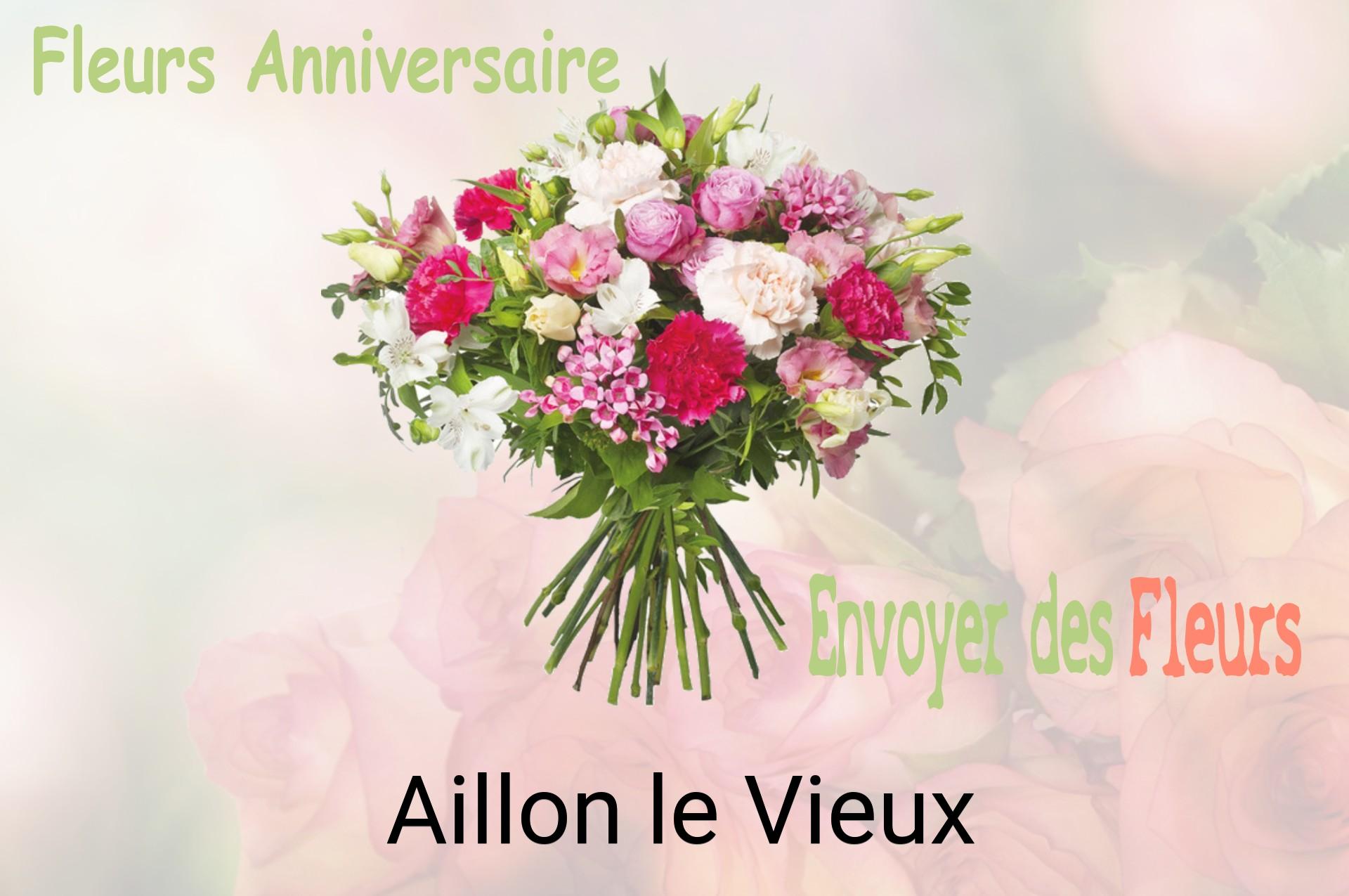 Bouquet de fleurs d’anniversaire livré à Aillon-le-Vieux